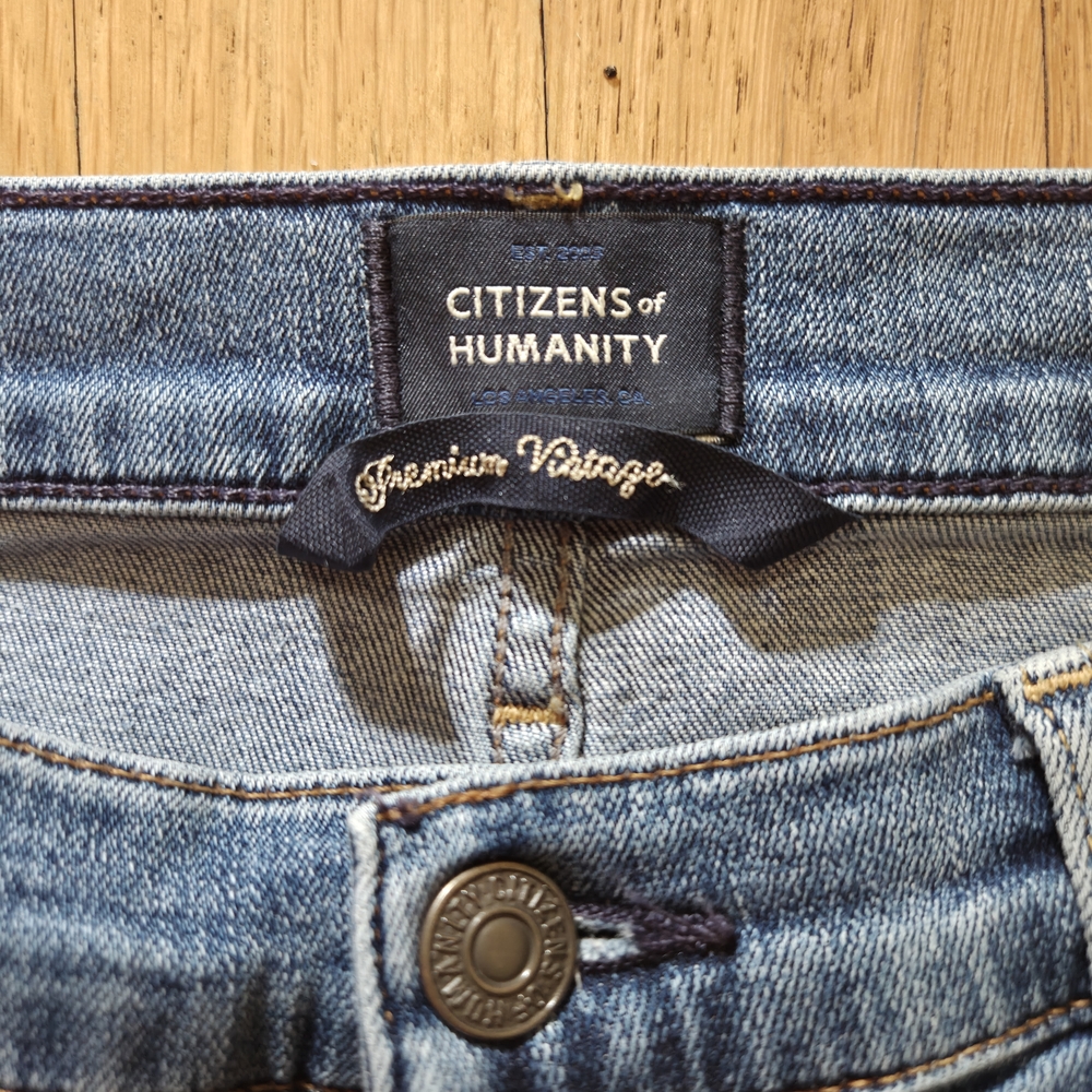 Citizens of Humanity Men’s Jeans 30x32 Slim Taper Like New - Picture 4 of 7